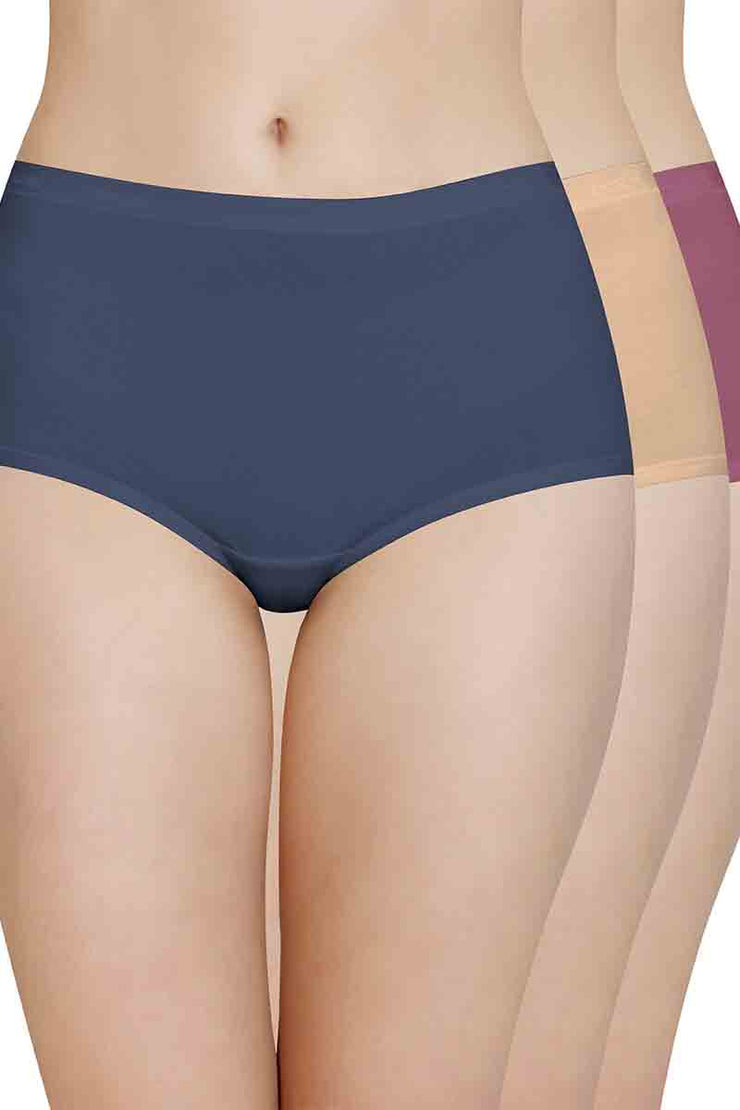Cotton Full-Brief Solid Pack of 3 S / C425 - amanté Panty Pack