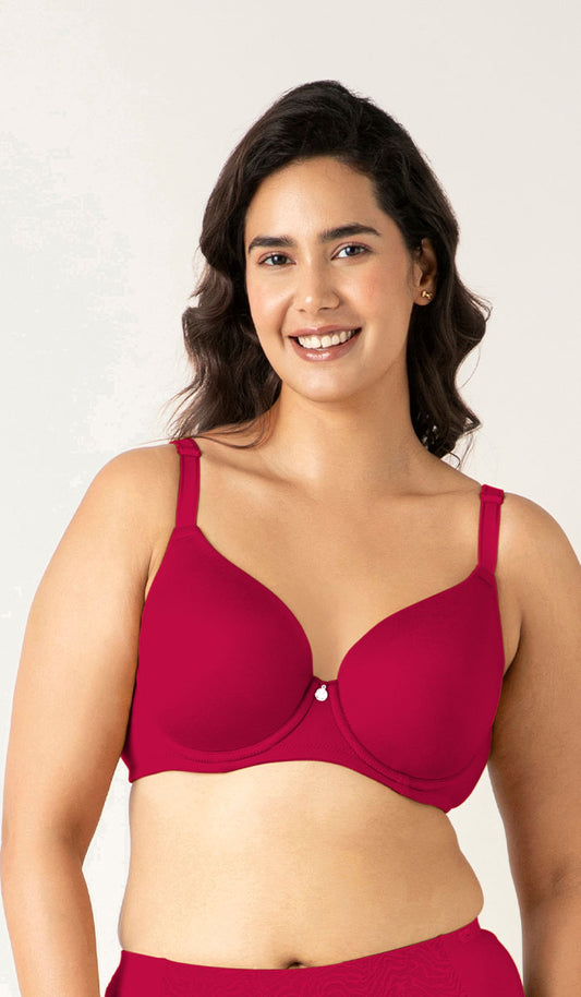 Classique Elegance Bra 42DD / Persian Red - amanté Bra
