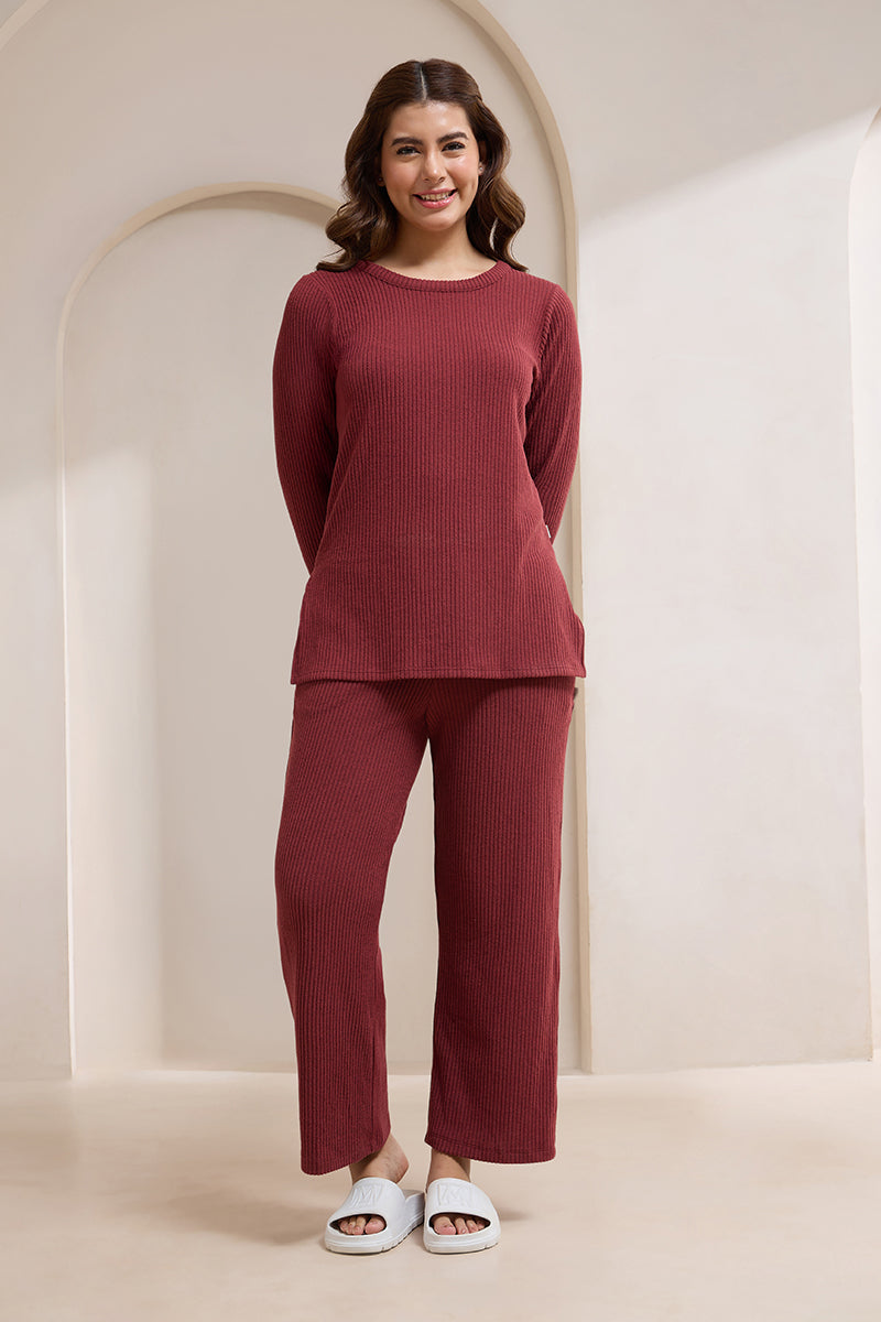 Blissful Rib Lounge Bottom - amanté Sleep