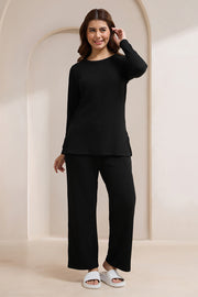 Blissful Rib Lounge Top