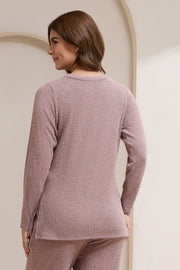 Blissful Rib Lounge Top