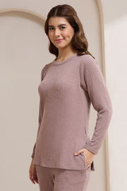 Blissful Rib Lounge Top