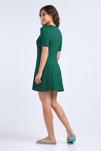 Aquabreeze Flared Swim Dress - amanté Swim thumbnail 3