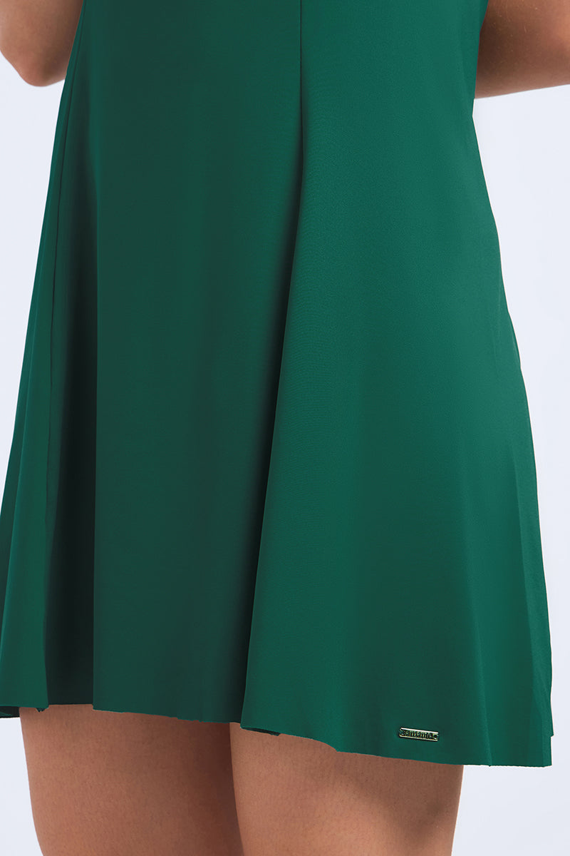 Aquabreeze Flared Swim Dress - amanté Swim