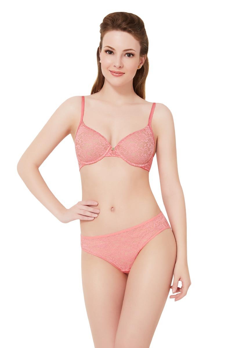 Floral Romance Contrast Lace Bra  - amanté Bra - Image 4 of 4