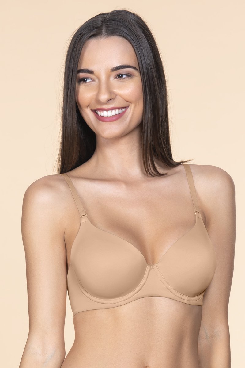 Smooth Moves Wired Bra 32B / Sandalwood - amanté Bra - Image 2 of 2