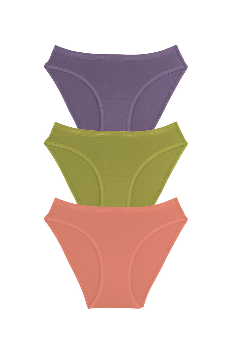 Cotton Bikini Brief Solid Pack of 3