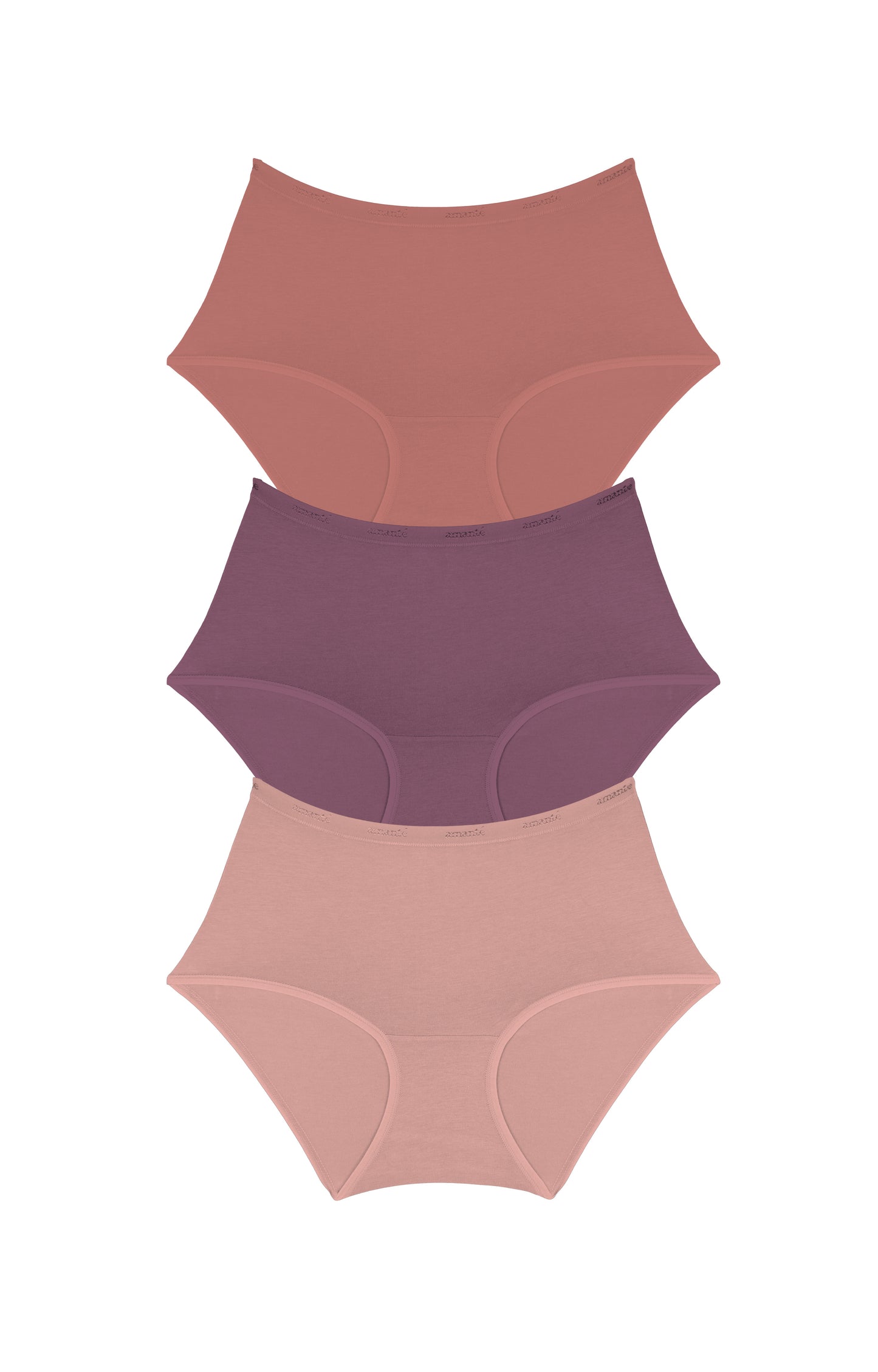 Cotton Full-Brief Solid Pack of 3 - amanté Panty