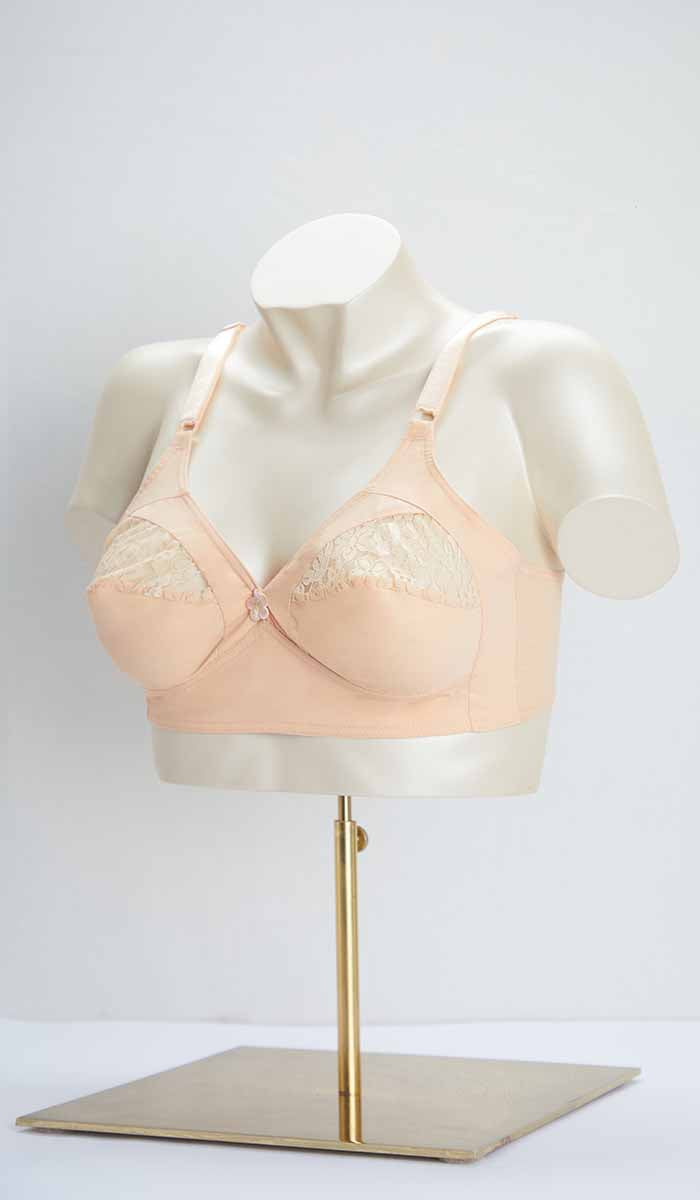 Sofia Half Lace Bra 32B / Beige - amanté Bra