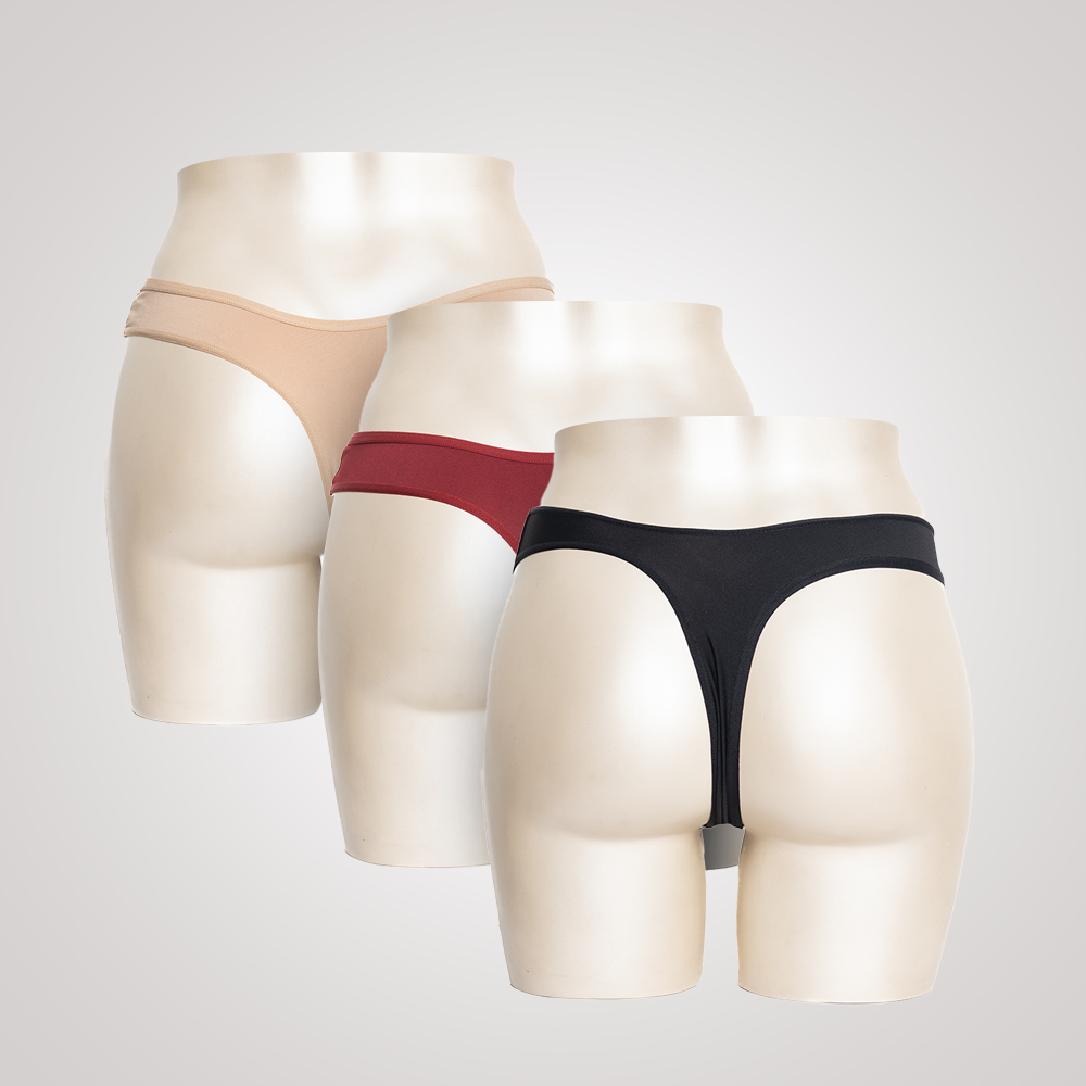 Microfiber Thong (Pack of 3) - amanté Panty Pack