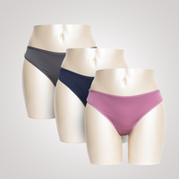 Microfiber Thong (Pack of 3) S / Combo 02 - amanté Panty Pack thumbnail 1