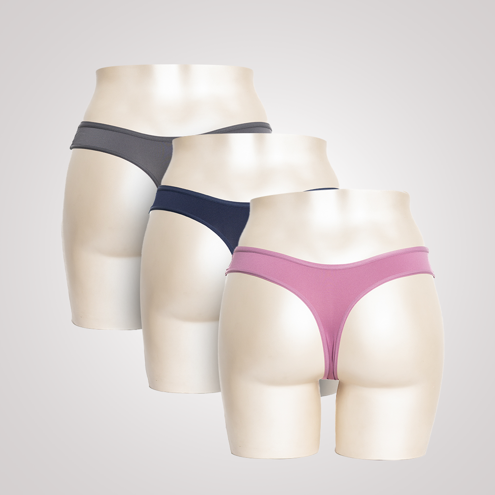 Microfiber Thong (Pack of 3) - amanté Panty Pack