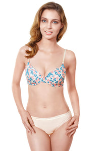 Cotton Casuals Wired Bra  - amanté Bra thumbnail 4