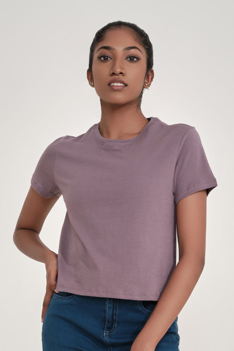 Essential Crop Tee  - amanté Sportswear