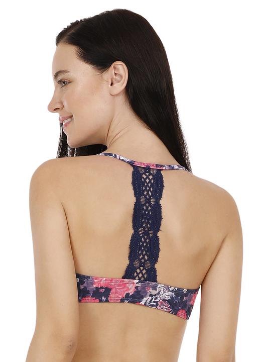 Front Closure Racerback Bikini Top  - amanté Swimwear - Image 1 of 11