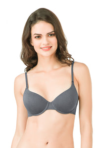 Cotton Casuals Wired Bra 32B / Quite Shade - amanté Bra thumbnail 1