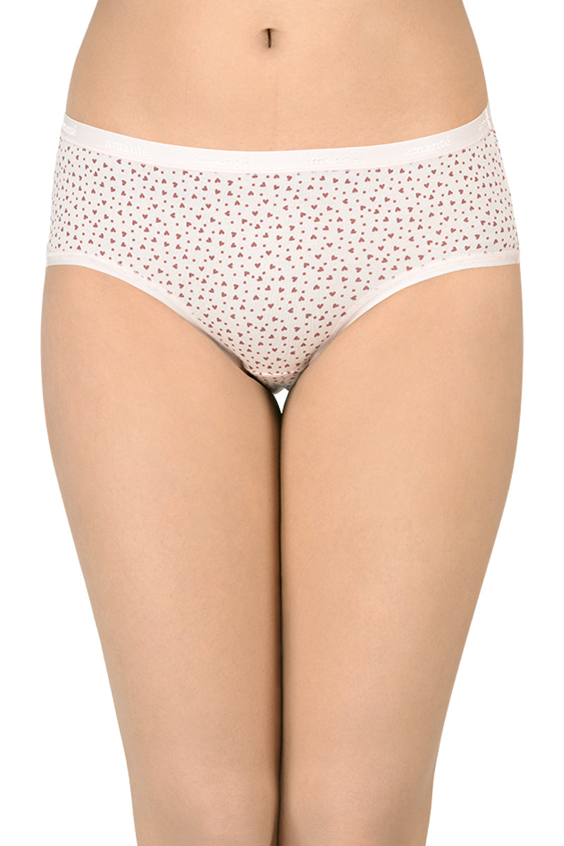 Cotton Hipster Brief Print Pack of 3 (Combo 2)  - amanté Pantie - Image 2 of 6