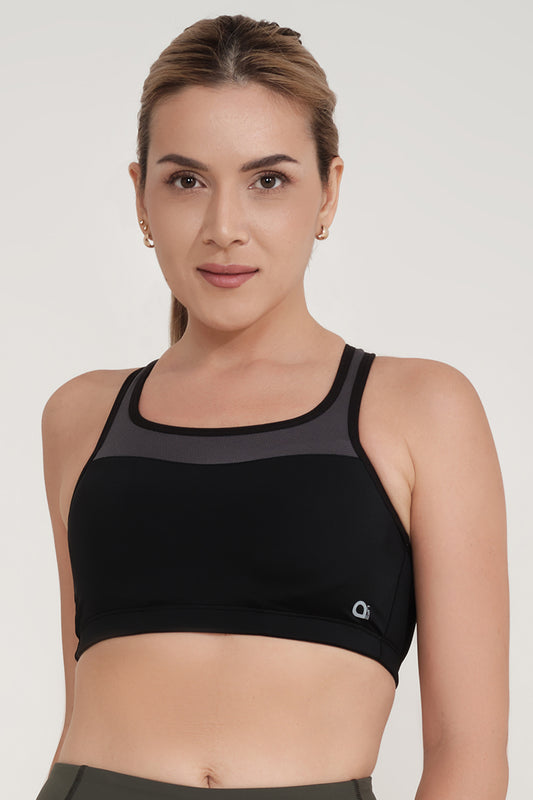 Energize High-impact Sports Bra 32B / Black - amanté Sportswear