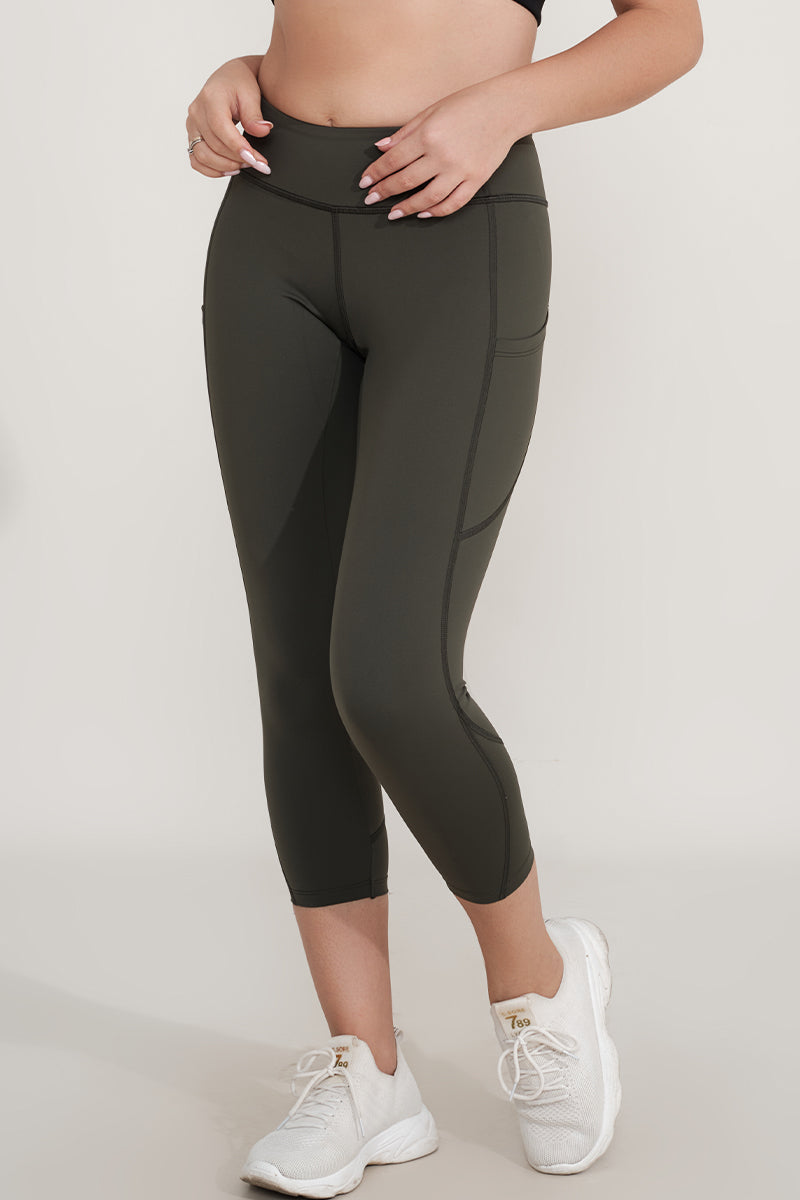 Energize Sports Capri S / Climbing Ivy - amanté Sportswear - Image 1 of 2