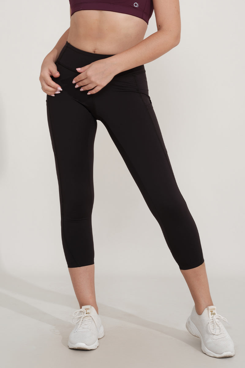 Energize Sports Capri S / Black - amanté Sportswear