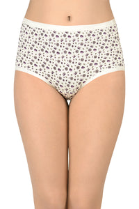 Cotton Full-Brief Print Pack of 3 (Combo 4)  - amanté Pantie thumbnail 2