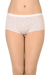 Cotton Boyshort Brief Print Pack of 3 (Combo 5) S / C334 Print - amanté Panty thumbnail 1