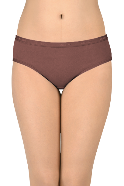Cotton Bikini Briefs Solid Pack of 3 (Combo 8)  - amanté Panty