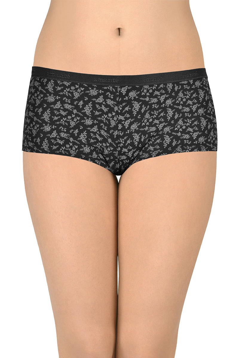 Cotton Boyshort Brief Print Pack of 3 (Combo 1)  - amanté Panty - Image 1 of 6