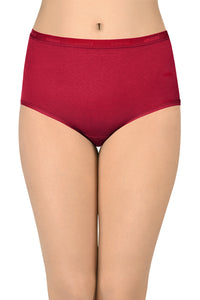 Cotton Full-Brief Solid Pack of 3 (Combo 2)  - amanté Pantie thumbnail 2