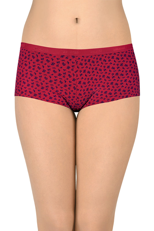 Cotton Boyshort Brief Print Pack of 3 (Combo 2)  - amanté Panty