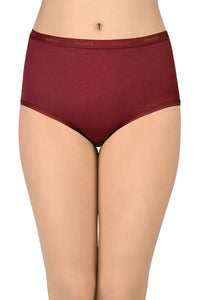 Cotton Full-Brief Solid Pack of 3 (Combo 3)  - amanté Pantie thumbnail 2
