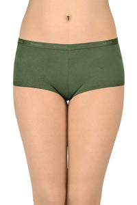 Cotton Boyshort Brief Solid Pack of 3 (Combo 3)  - amanté Panty thumbnail 1