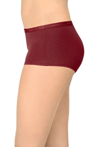 Cotton Boyshort Brief Solid Pack of 3 (Combo 1)  - amanté Panty thumbnail 2