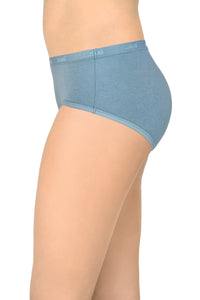 Cotton Hipster Brief Solid Pack of 3 (Combo 1)  - amanté Panty thumbnail 3