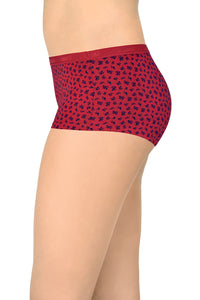 Cotton Boyshort Brief Print Pack of 3 (Combo 2)  - amanté Panty thumbnail 7