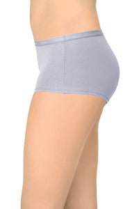 Cotton Boyshort Brief Solid Pack of 3 (Combo 2)  - amanté Panty thumbnail 2
