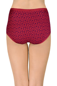 Cotton Full-Brief Print Pack of 3 (Combo 2)  - amanté Panty thumbnail 4