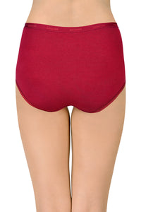 Cotton Full-Brief Solid Pack of 3 (Combo 2)  - amanté Pantie thumbnail 3