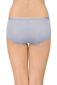 Cotton Boyshort Brief Solid Pack of 3 (Combo 2)  - amanté Panty thumbnail 4