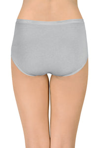 Cotton Full-Brief Solid Pack of 3 (Combo 1)  - amanté Pantie thumbnail 4
