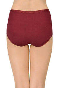 Cotton Full-Brief Solid Pack of 3 (Combo 3)  - amanté Pantie thumbnail 5
