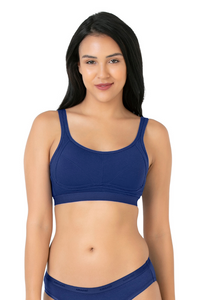 Simple Elegance Bra 38B / Sodalite Blue - amanté Bra thumbnail 10