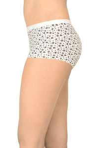 Cotton Boyshort Brief Print Pack of 3 (Combo 3)  - amanté Panty thumbnail 3