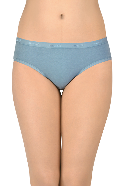 Cotton Bikini Briefs Solid Pack of 3 (Combo 8)  - amanté Panty