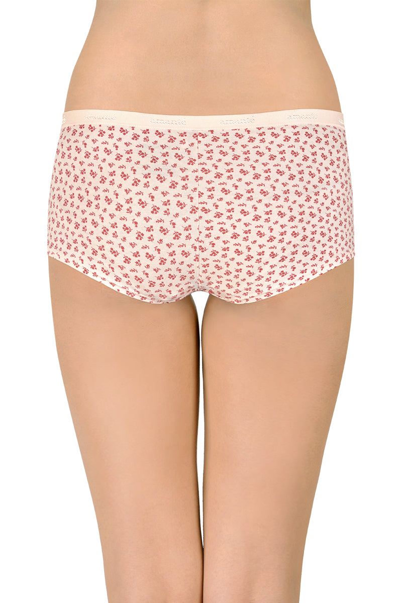 Cotton Boyshort Brief Print Pack of 3 (Combo 2)  - amanté Panty - Image 6 of 9