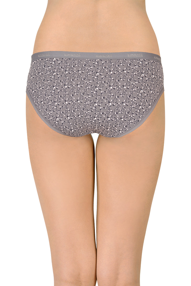 Cotton Hipster Brief Print Pack of 3 (Combo 4)  - amanté Panty