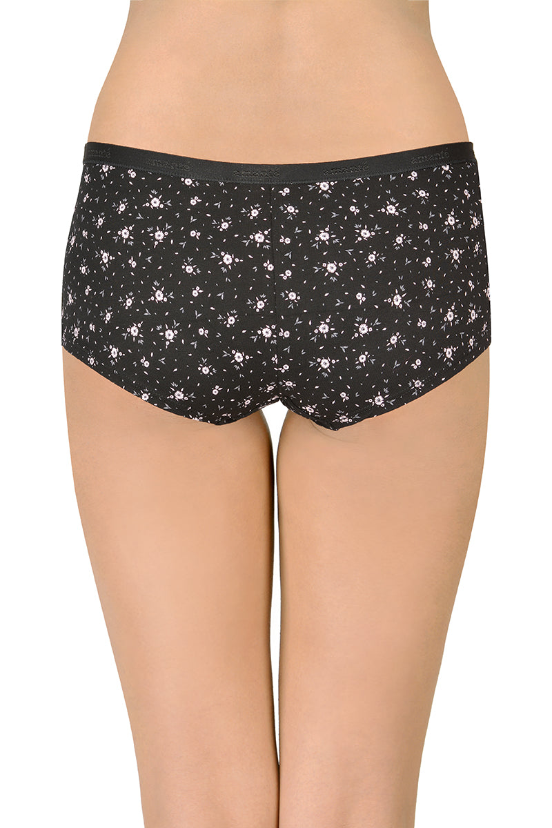 Cotton Boyshort Brief Print Pack of 3 (Combo 4)  - amanté Panty - Image 2 of 6