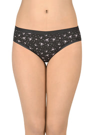 Cotton Hipster Brief Print Pack of 3 (Combo 4)  - amanté Panty
