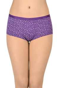 Cotton Boyshort Brief Print Pack of 3 (Combo 3)  - amanté Panty thumbnail 5