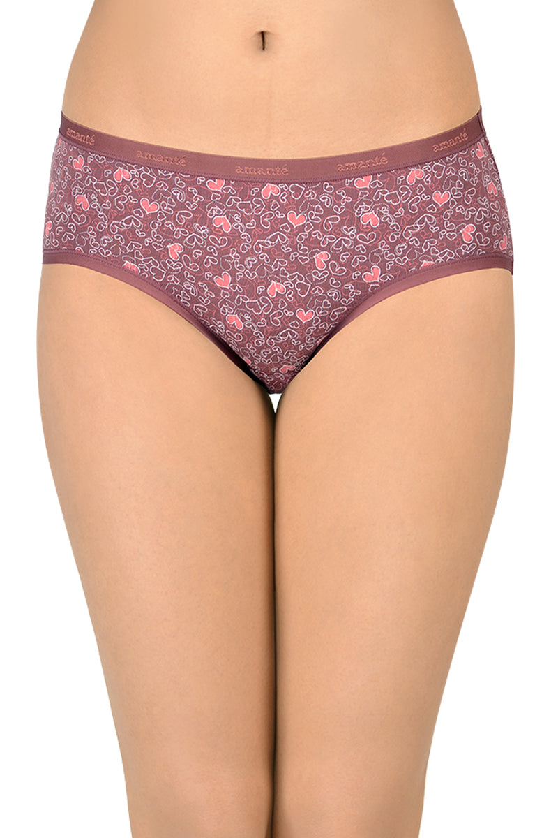 Cotton Hipster Brief Print Pack of 3 (Combo 2)  - amanté Pantie - Image 6 of 6